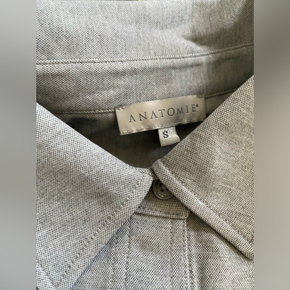 Anatomie Ladies Tania Top Light Heather Grey Small NEW NWT - Picture 3 of 4